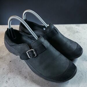 Merrell Encore Buckle Clogs Womens Shoes Mule Size 9 US Triple Black J68528